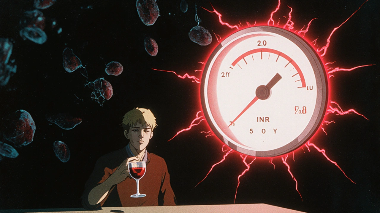 Alcohol and Blood Thinners: Understanding Bleeding Risk and INR Changes