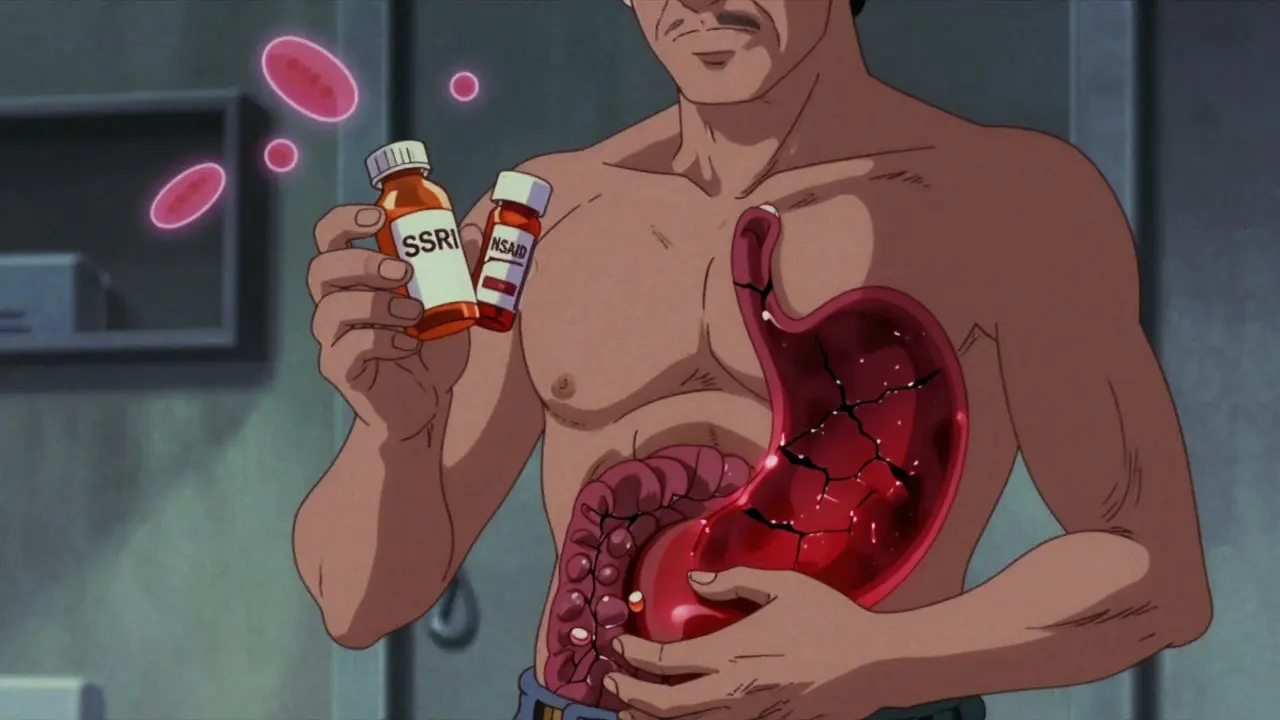 SSRIs and NSAIDs: How Their Combination Raises GI Bleeding Risk and How to Prevent It